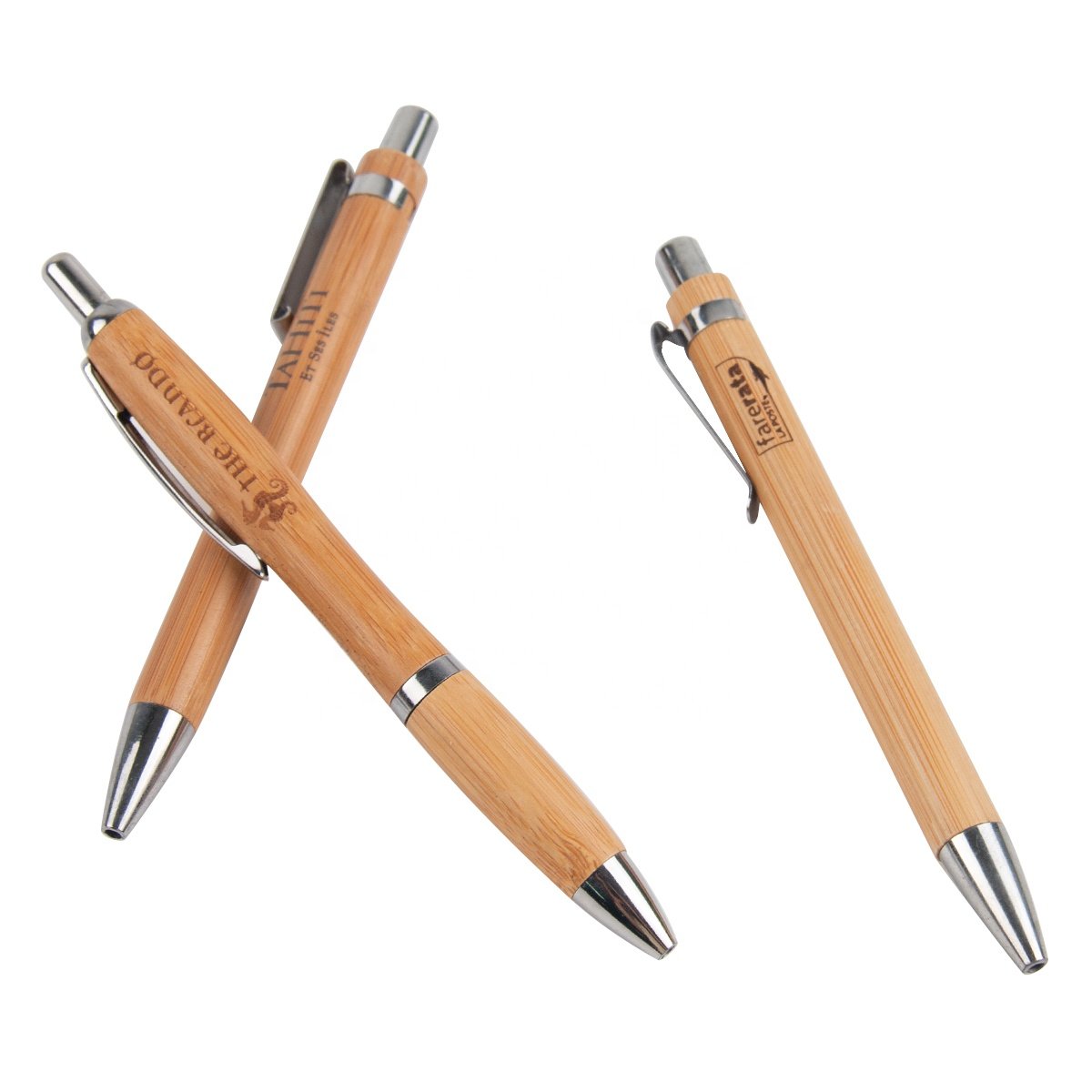 Hot Selling Customized Logo Eco Friendly Gifts Bamboo Ballpoint Pen