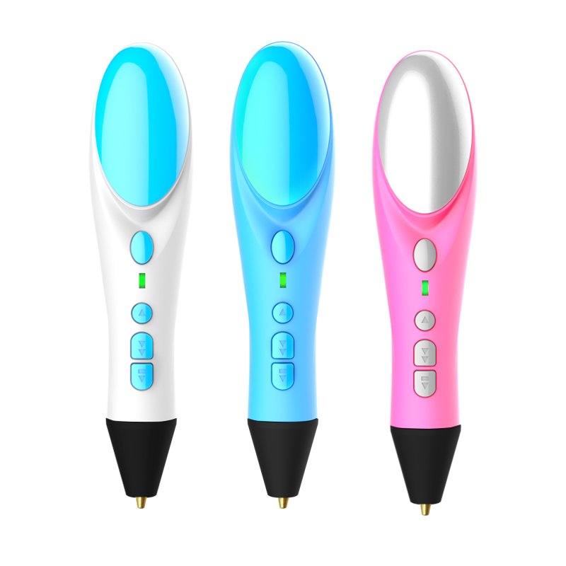 3d pen 3d diy printer pen drawing pens 3d printing best for kids with abs/pla filament christmas birthday gift toys