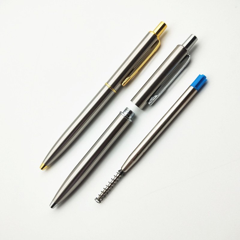High quality retractable metal ballpoint pen