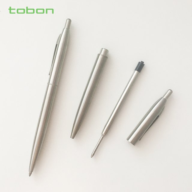 High quality retractable metal ballpoint pen