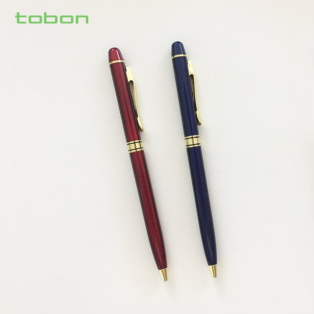 High quality retractable metal ballpoint pen