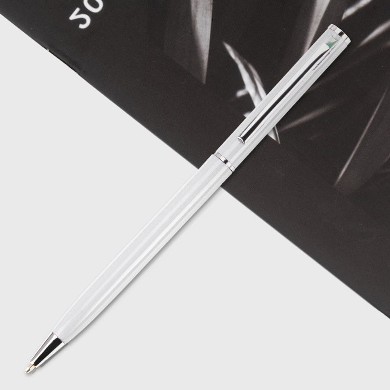 Metal pen spot wholesale small Coats ballpoint pen can print logo hotel advertising multi-color pen