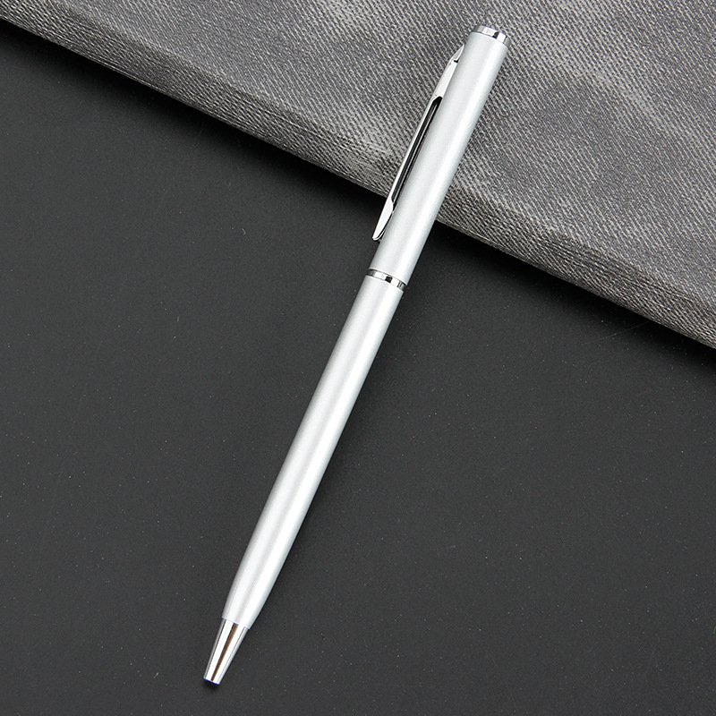 Metal pen spot wholesale small Coats ballpoint pen can print logo hotel advertising multi-color pen