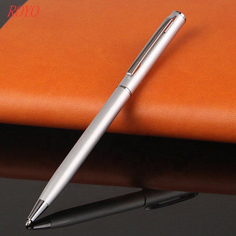 Metal Ball Pen With Logo Advertising Ballpoint Pen Wholesale Personalized Metal Pen Promotional