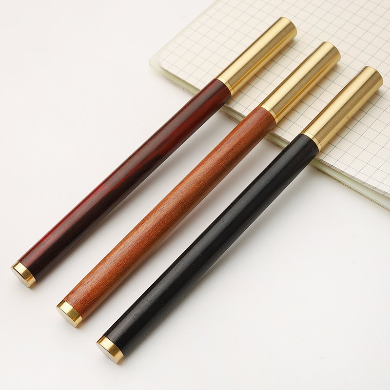 Promotional Natural ECO Friendly Wood Pens Customized Engrave Logo Ball Pen Luxury sandalwood Ballpoint Pen