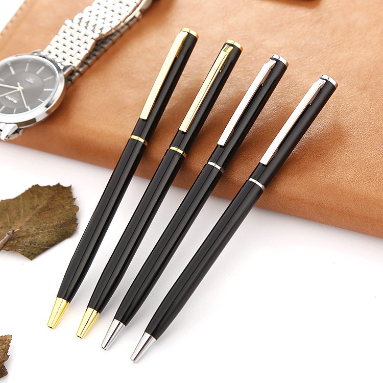 High quality bestselling luxury Metal Square Hotel ballpoint pens with custom logo ballpoint pen style promotional pens