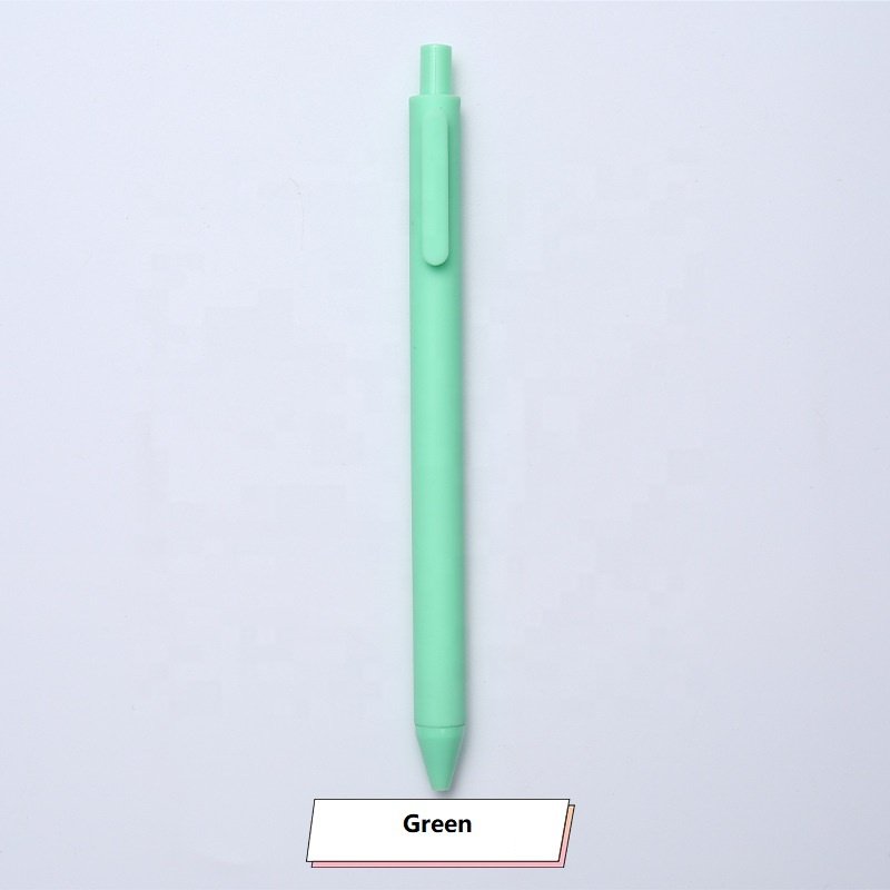 Ready To Shipping Ball Point Pen Retractable Rolling Ball Pen Custom For Student
