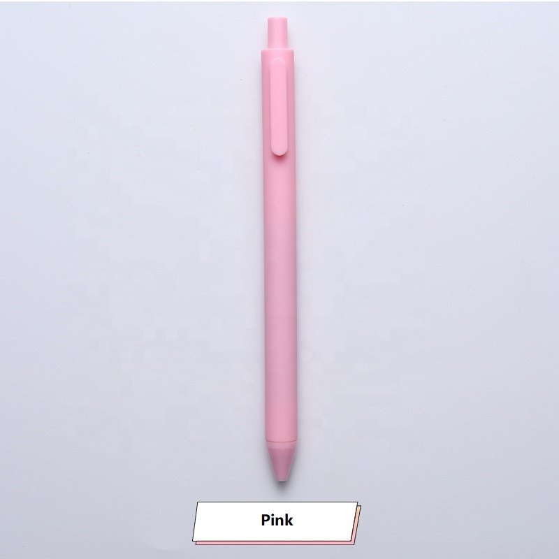 Ready To Shipping Ball Point Pen Retractable Rolling Ball Pen Custom For Student