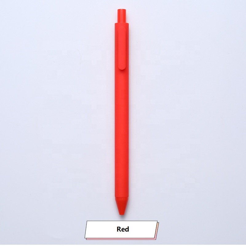 Ready To Shipping Ball Point Pen Retractable Rolling Ball Pen Custom For Student