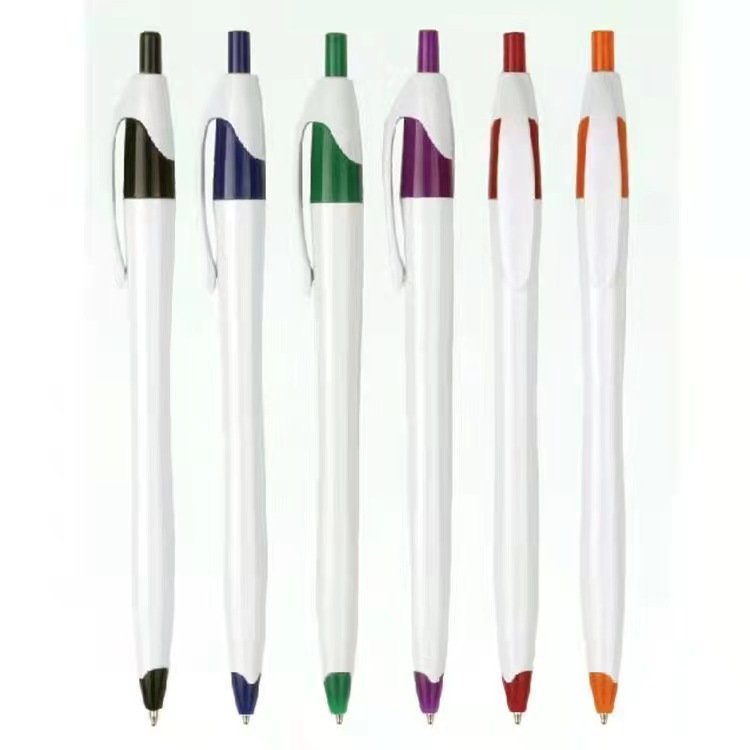 custom promotional very cheap orange logo ball pen with logo promo ballpoint pen