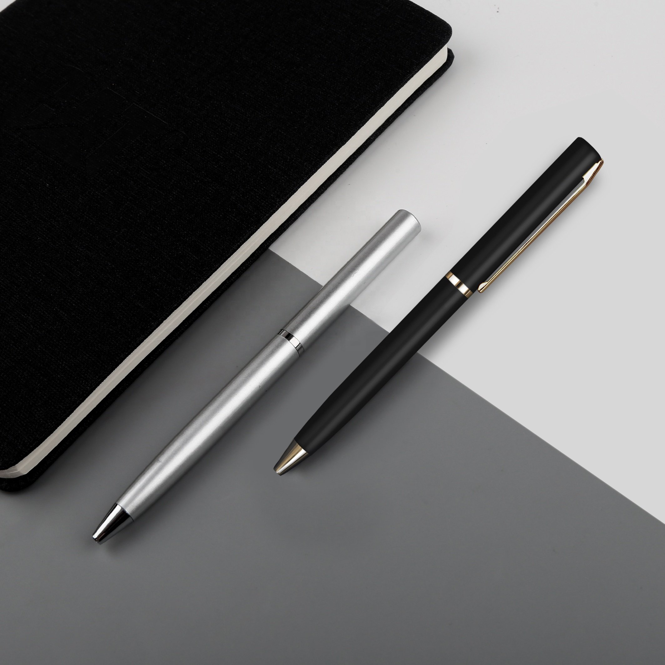 TTX Wholesale Promotional Black Import Metal Custom Logo Blank Sublimation Ink Ballpoint Pen