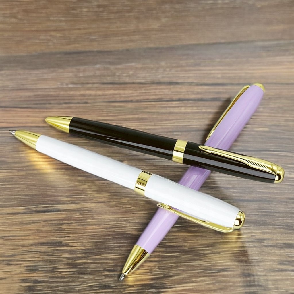 Promotional Metal Ballpoint Pen Customized Logo Advertising Gift High Quality Personalized Matte Black Pen