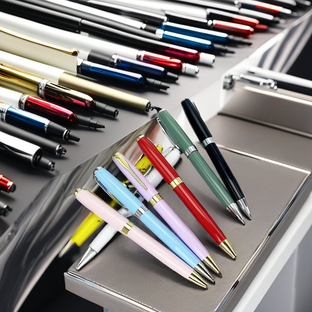 Promotional Metal Ballpoint Pen Customized Logo Advertising Gift High Quality Personalized Matte Black Pen
