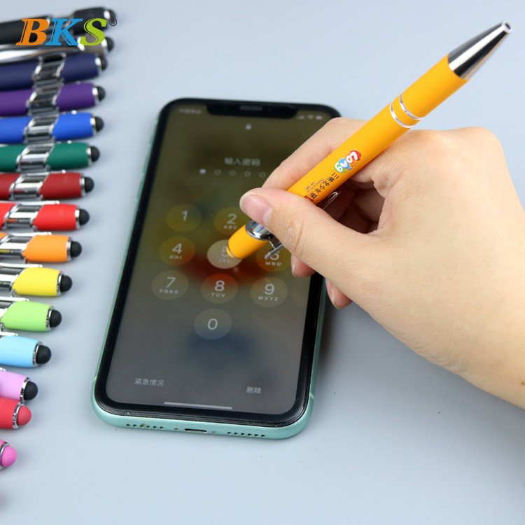New Arrival Stylus Pen Advertising Gift Ball Point Wholesale Luxury Rose Gold Metal Office Ballpoint promotion pen with logo