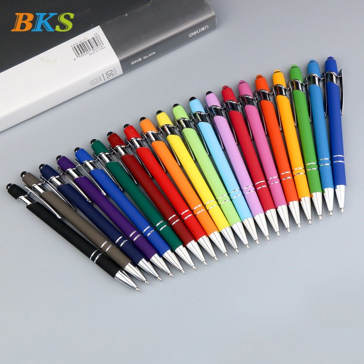 New Arrival Stylus Pen Advertising Gift Ball Point Wholesale Luxury Rose Gold Metal Office Ballpoint promotion pen with logo