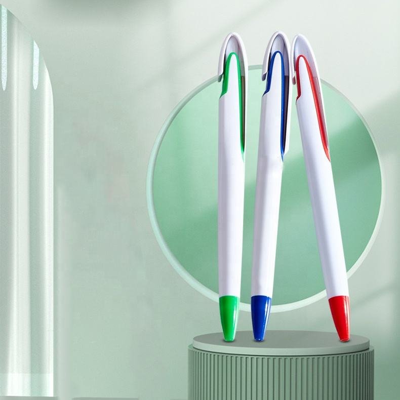 MIDA Custom Logo Back School Plastic Ballpoint Pen with Sublimation Heat Transfer Printing Sublimation Pen
