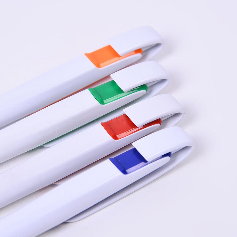 MIDA Custom Logo Back School Plastic Ballpoint Pen with Sublimation Heat Transfer Printing Sublimation Pen
