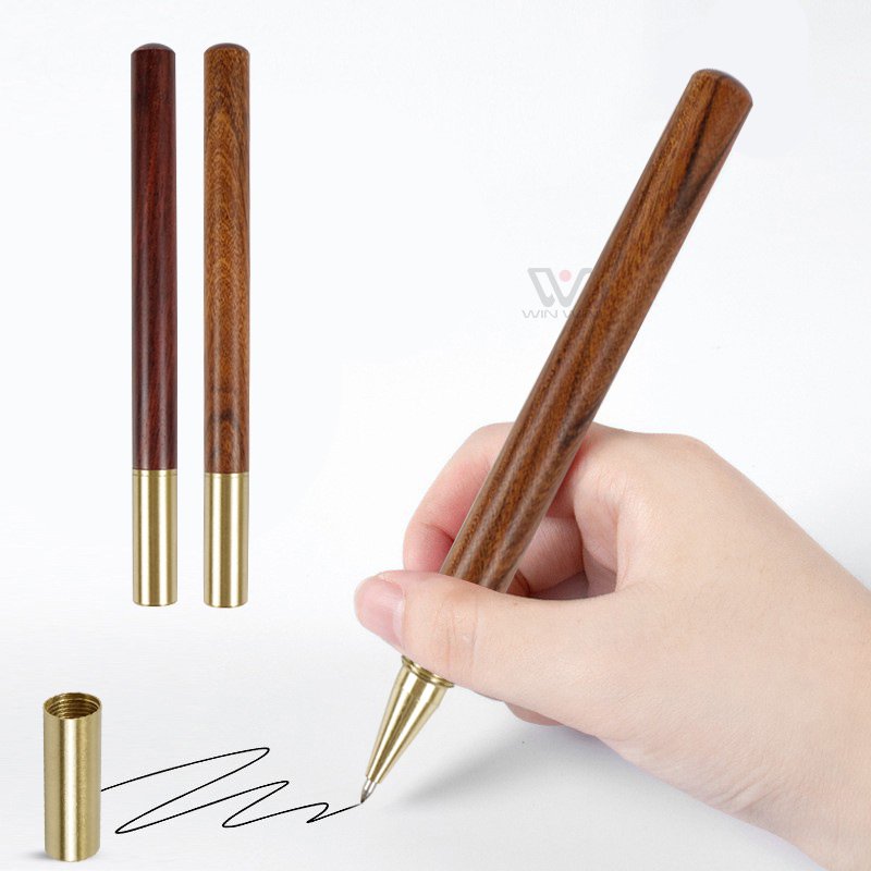 Custom Natural Wood Ballpoint Pen Promotional Ball Pen with Custom Logo