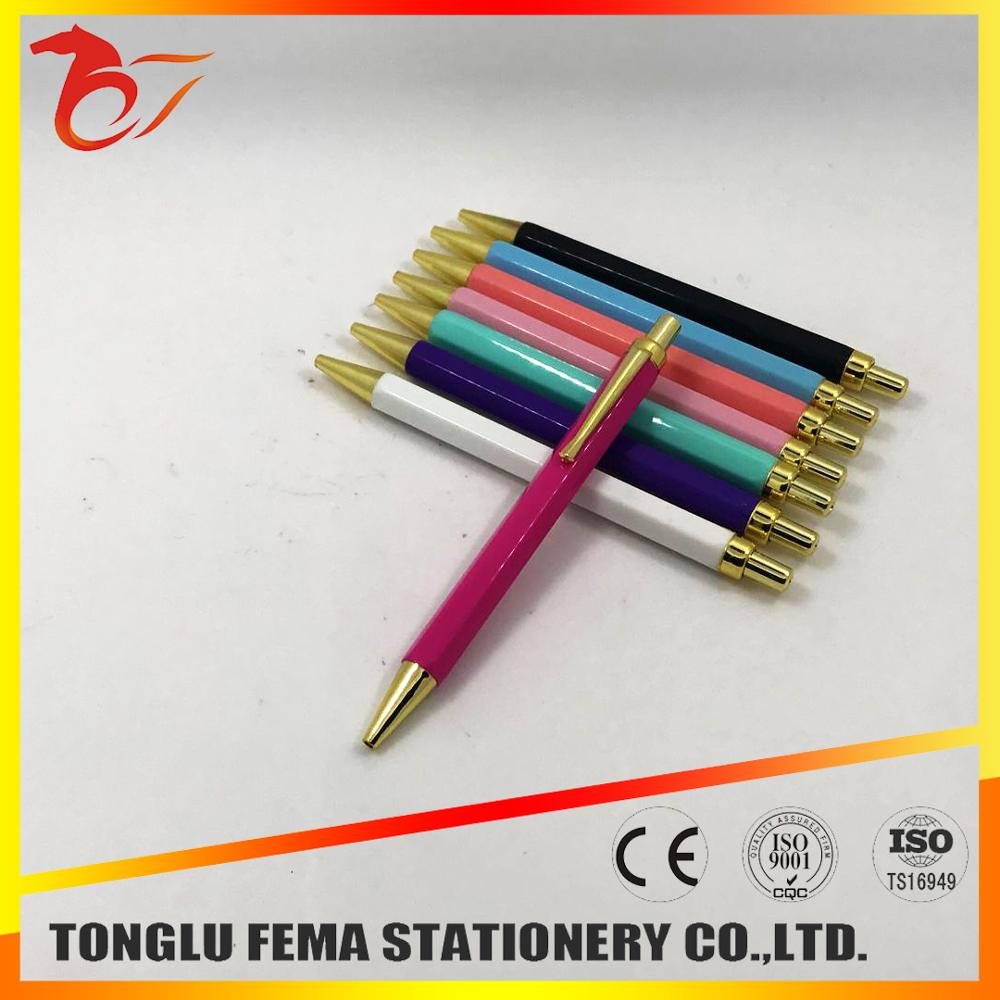 FEMA high quality hexagonal ballpoint pen
