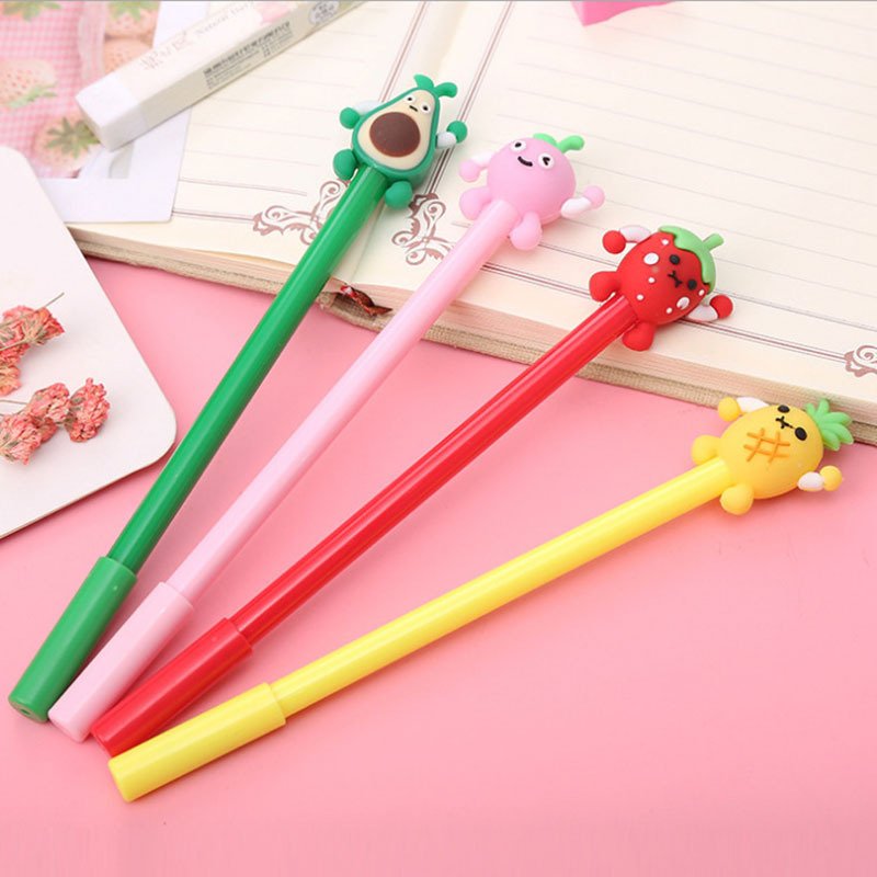 Hot Sales Cute Anime Cartoon Promotional Pens Multiple Style Choices Plastic Kawaii Promotional Ballpoint Pen For Kids