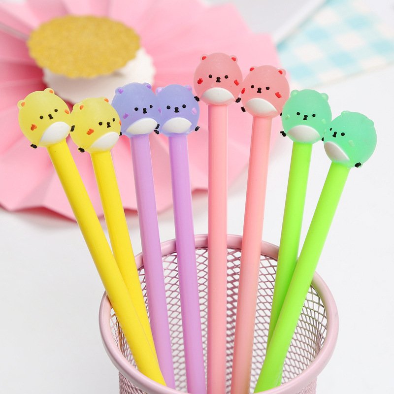 Hot Sales Cute Anime Cartoon Promotional Pens Multiple Style Choices Plastic Kawaii Promotional Ballpoint Pen For Kids