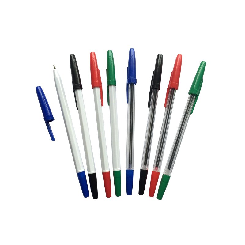 Promotional Custom Logo Ballpoint Pens Metal and Paper Material Gel Pens in Matt Black Plastic for Gifts