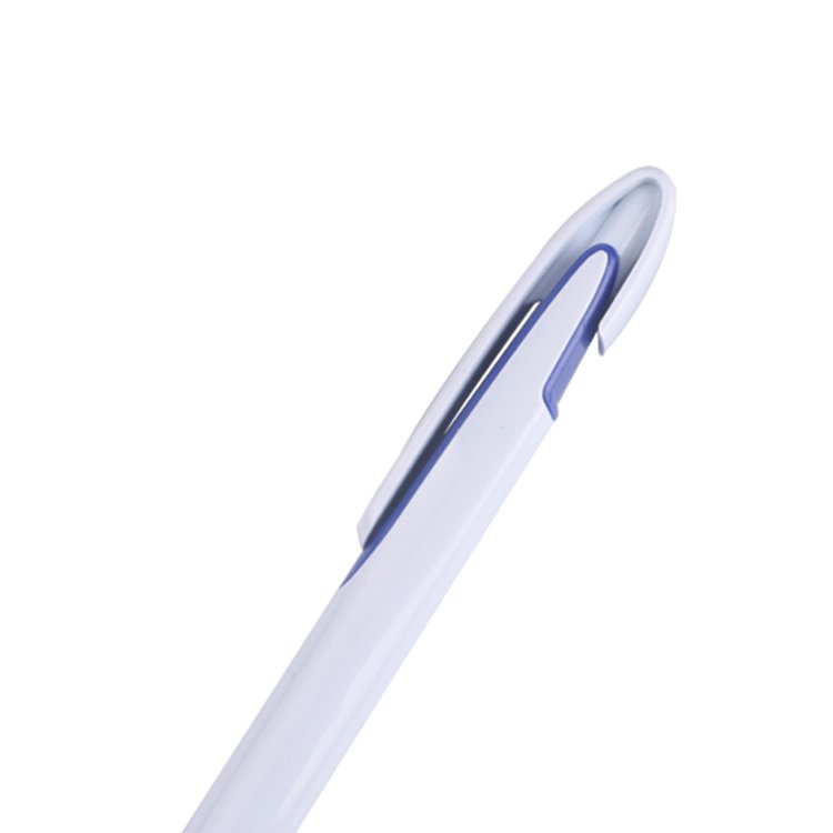 Customizable Logo Promotion Ballpoint Pen Flexible Design Multiple Color Plastic Caneta Stylo Personnalizable