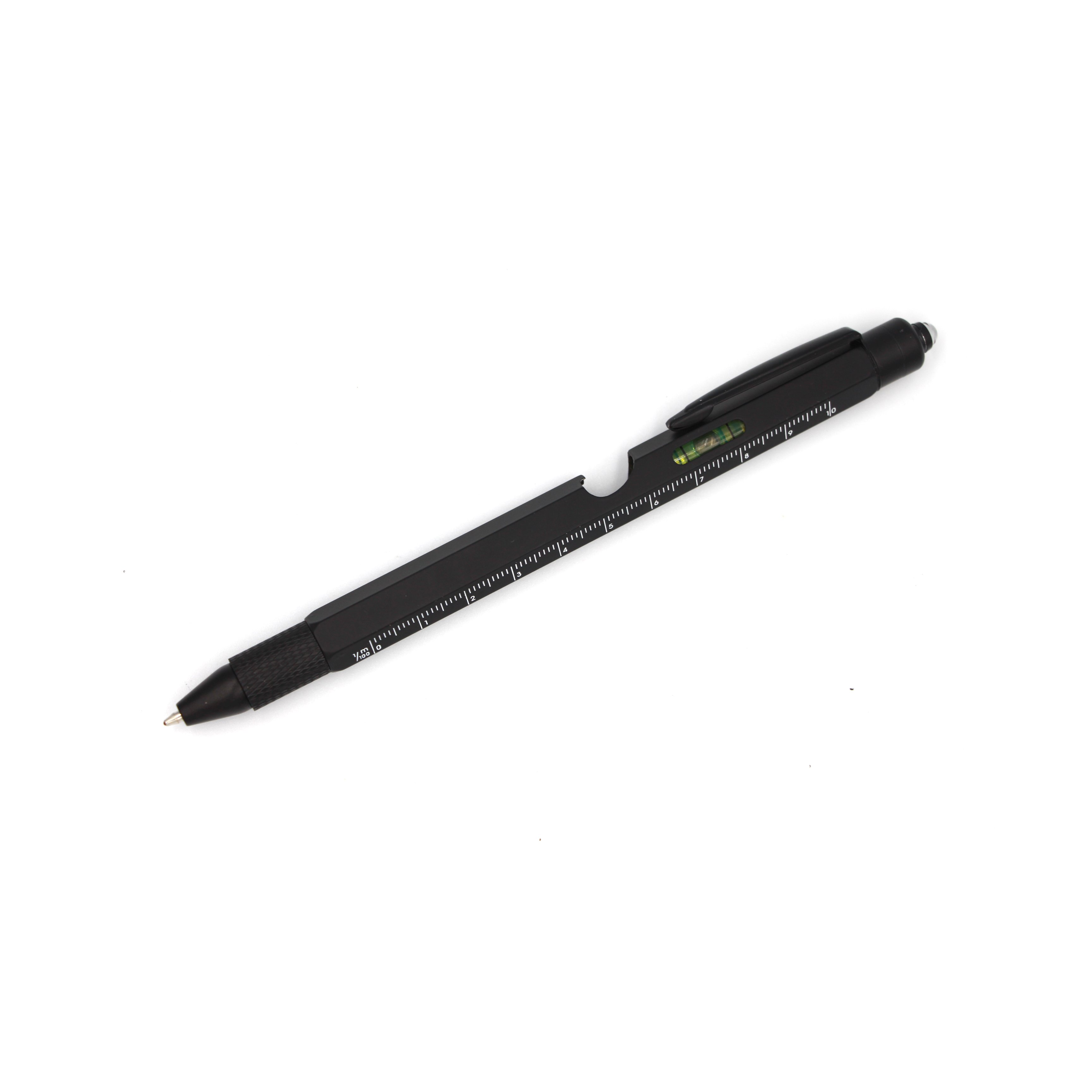9 in 1 Wholesale Metal Pen with Level and Screwdriver Tool Ballpoint Pen Customized Pen