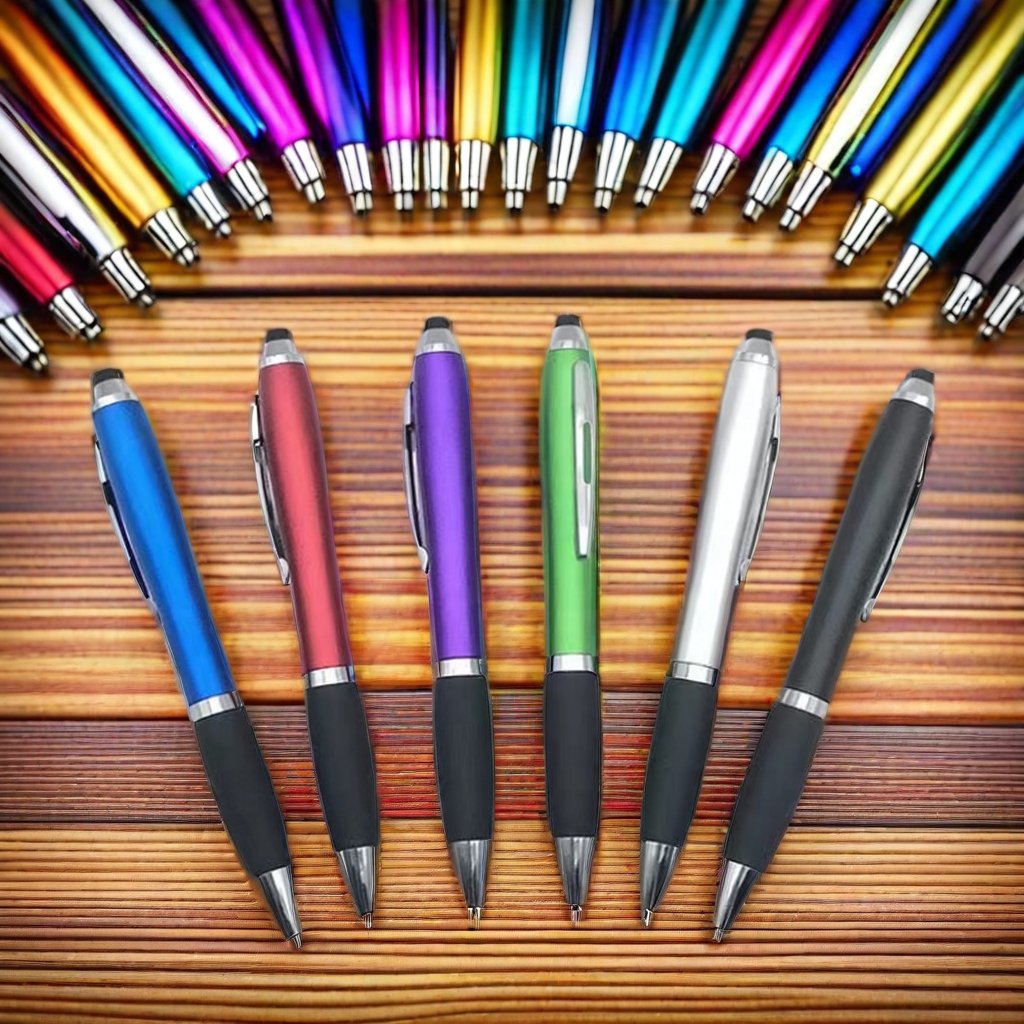 IDO PEN-Custom Logo Plastic Stylus Ballpoint Pen Promotion Ball Pen With Logo