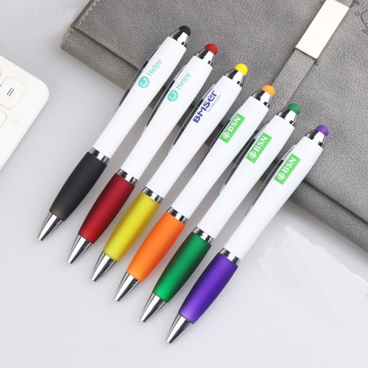 Promotional wholesale white-barrel gourd ballpoint pen