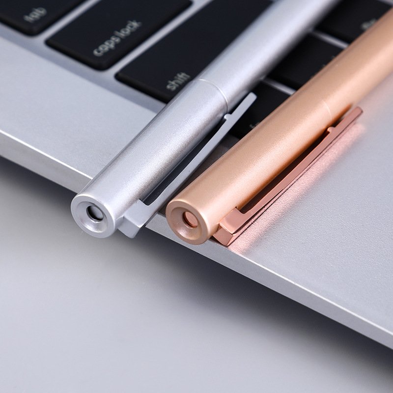 Luxury Wholesale Metal Ball Pen Select Best Writing White Rose Gold Black Ballpoint Pen