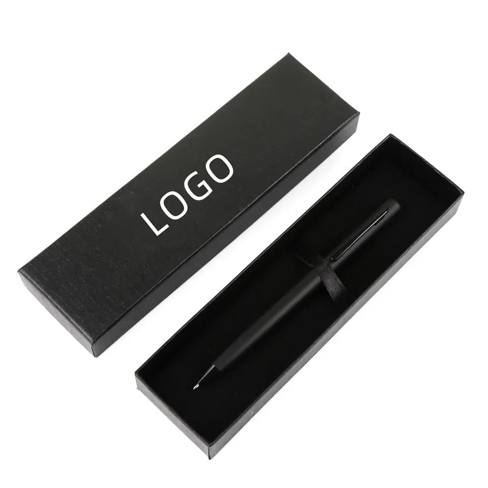Custom Logo Promotional Hotel Simple Metal Frosted Soft Rubber Twisted Boligrafos Stylo Ball Point Ballpoint Pens