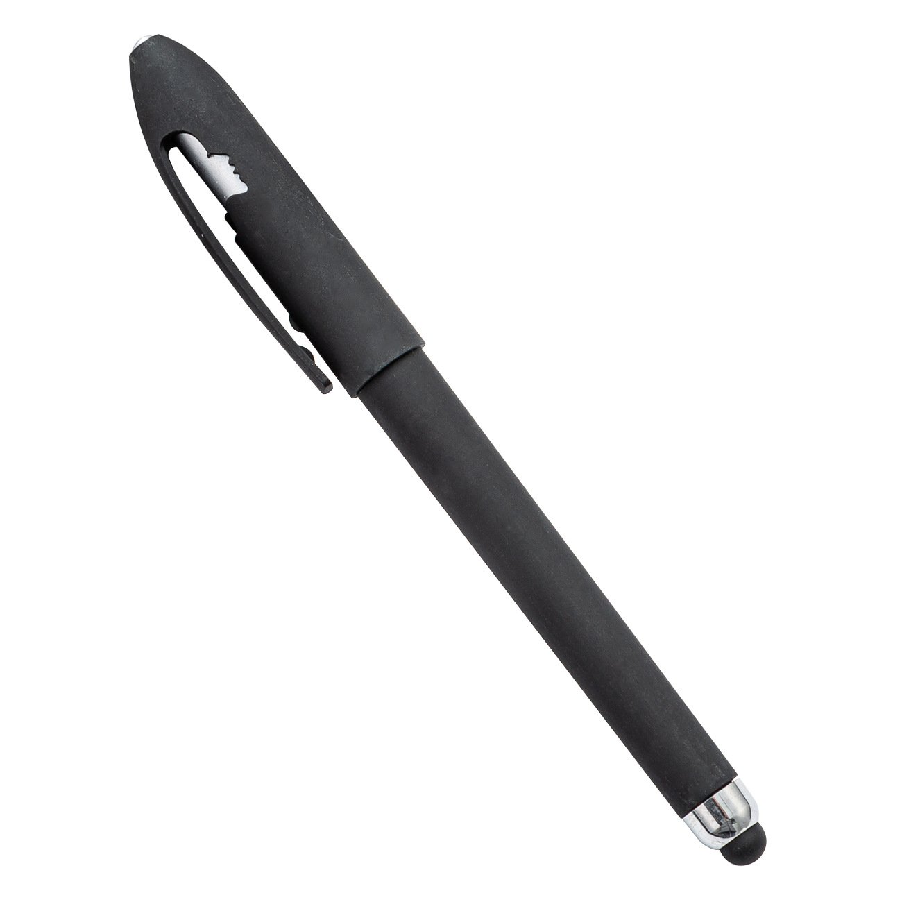 Factory Hot Selling Touch Pen Custom LOGO Metal Stylus Pen Soft Ballpoint Pen Laser Engraving LOGO for Promotion Gift