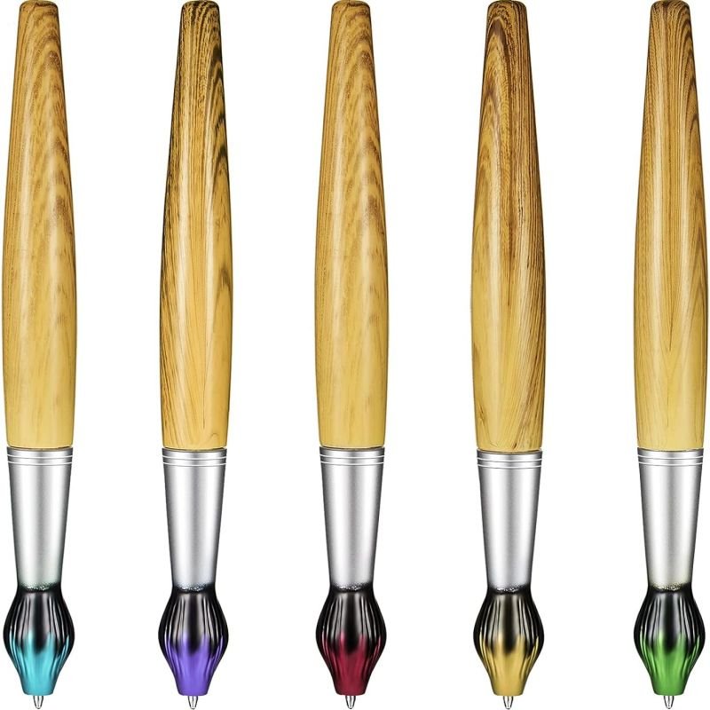 MEGA Novelty Design Promotional Retractable Brush Shaped Ballpoint Pen for Art museum and School Stationery with custom logo