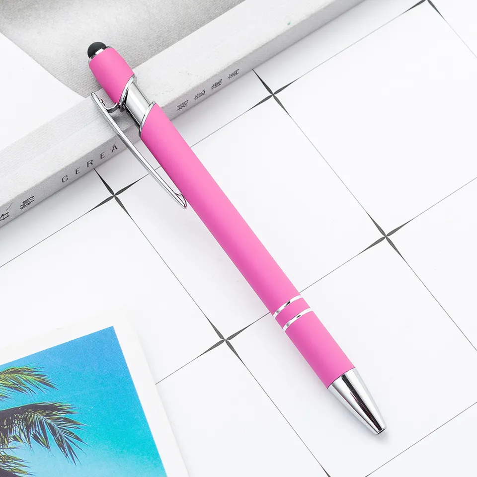 Custom Recycled Plastic Ballpoint Pens With Logo Advertising cute Ballpen Wood Ballpoint Pen With Logo printed