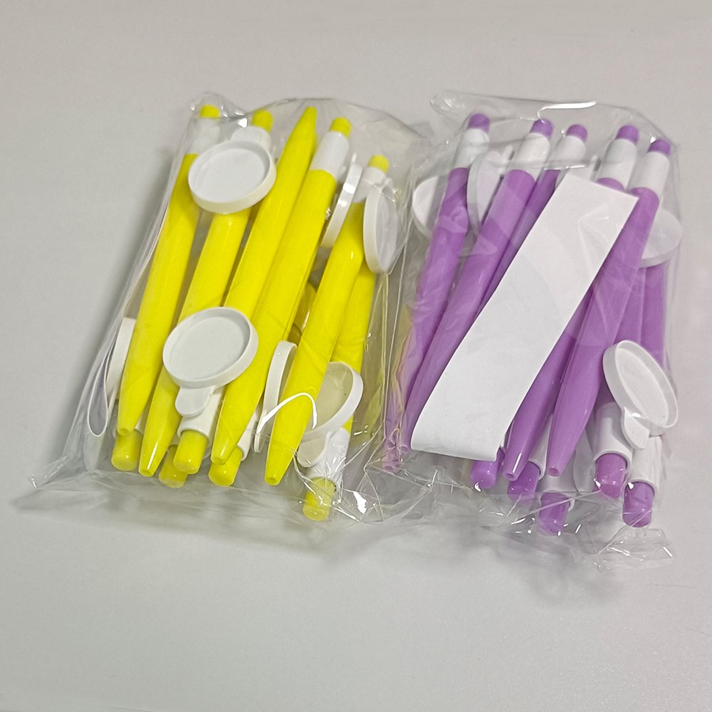 Wholesale Customized Advertising Ballpoint Pen Metal Water-Based Signature Pen Transparent Cover Button Gel Pens Automotive