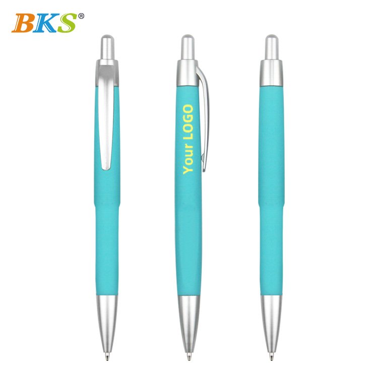 BKS manufacturer customized logo printing high quality gifts pens Advertising ball point pen