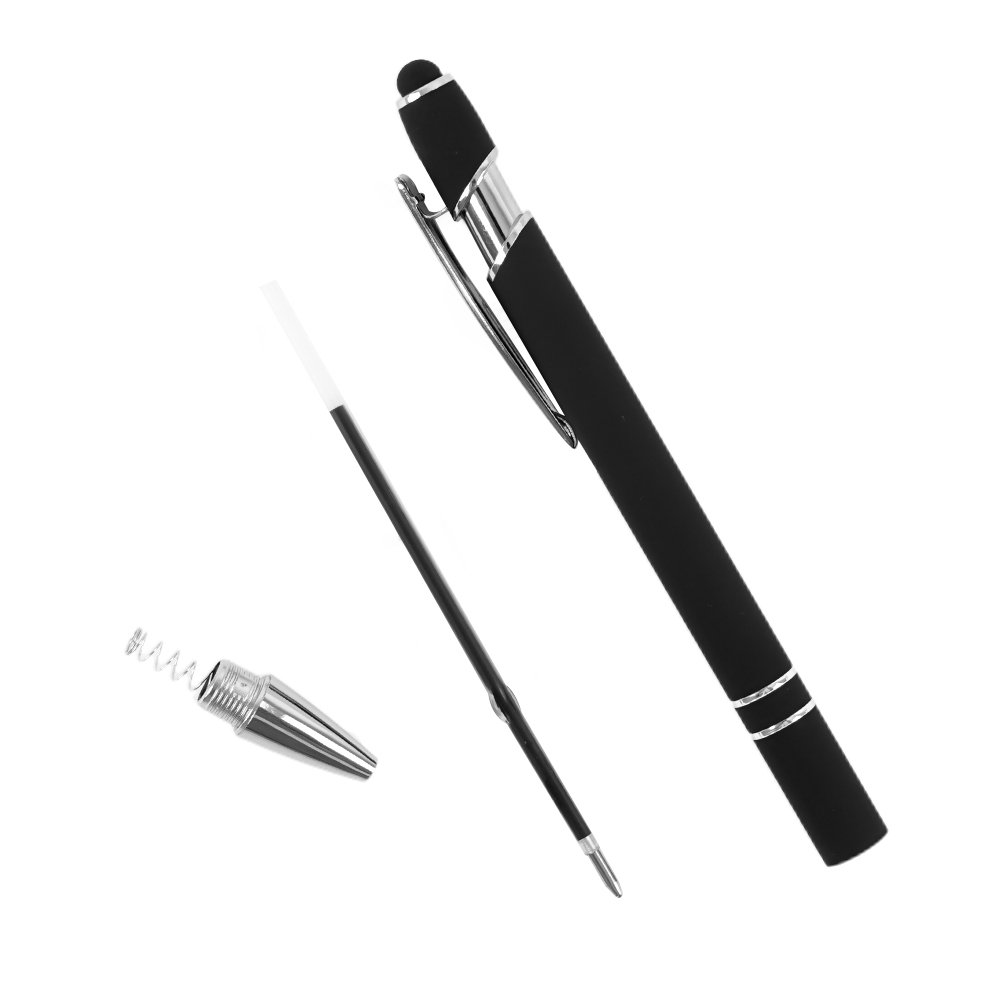 Wholesale Promotional Stylus Soft Touch Screen Ball Point Pen Gifts Metal BallPoint Pens With Custom Logo