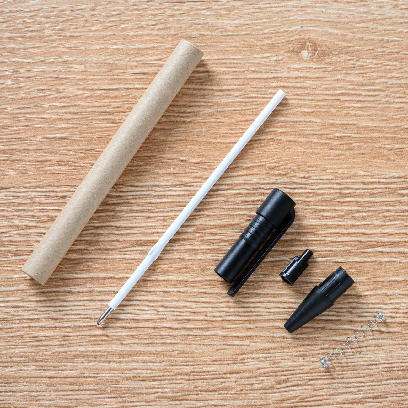 Promotional Customized Eco-Friendly Recycled Paper Ball Pens Cheap Logo 1.0mm Writing Width Plastic Material