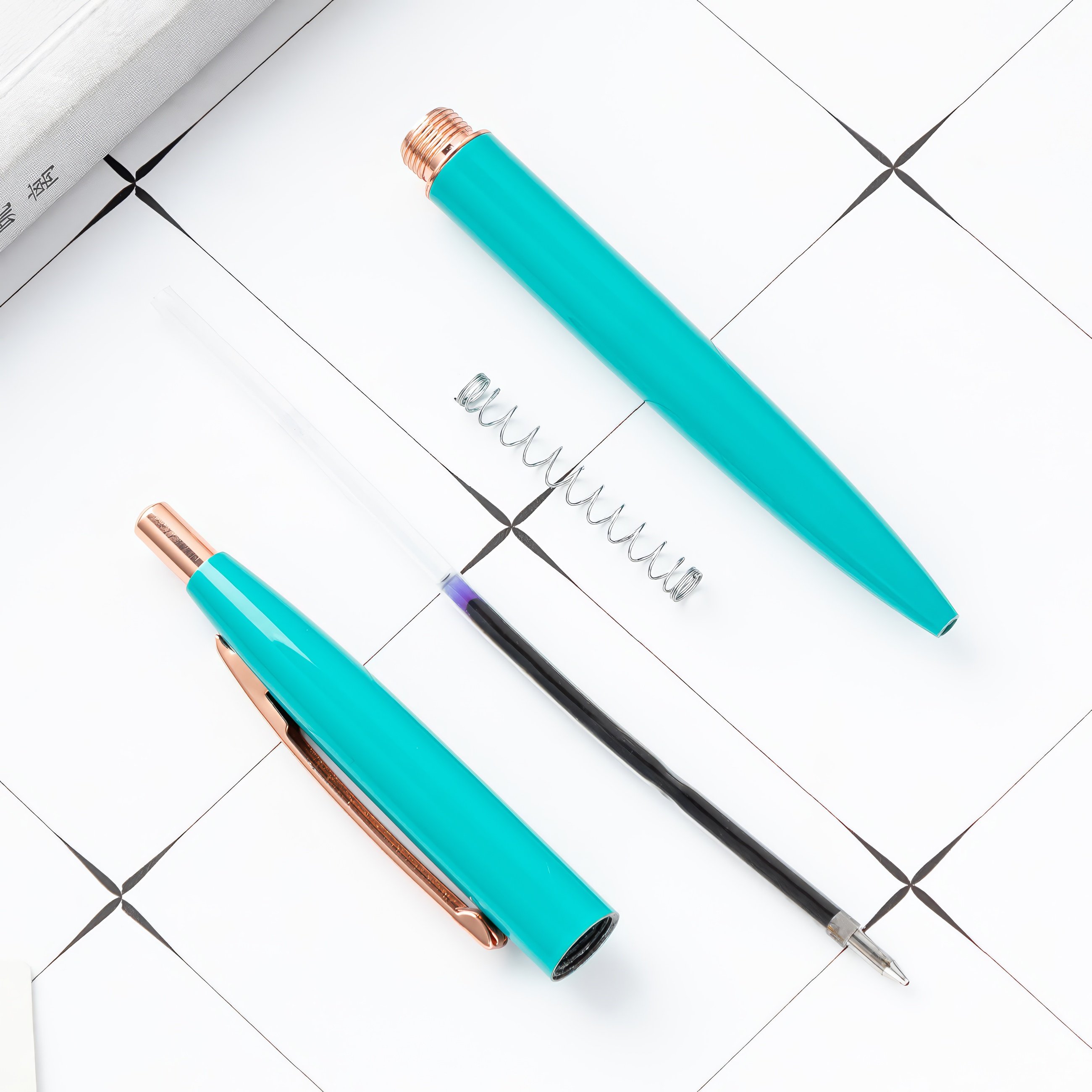 Hot Sale Custom Logo Promotional Gift Pen Colorful Novelty Metal Ballpoint Pen School Office Supplies Business Advertising Pen