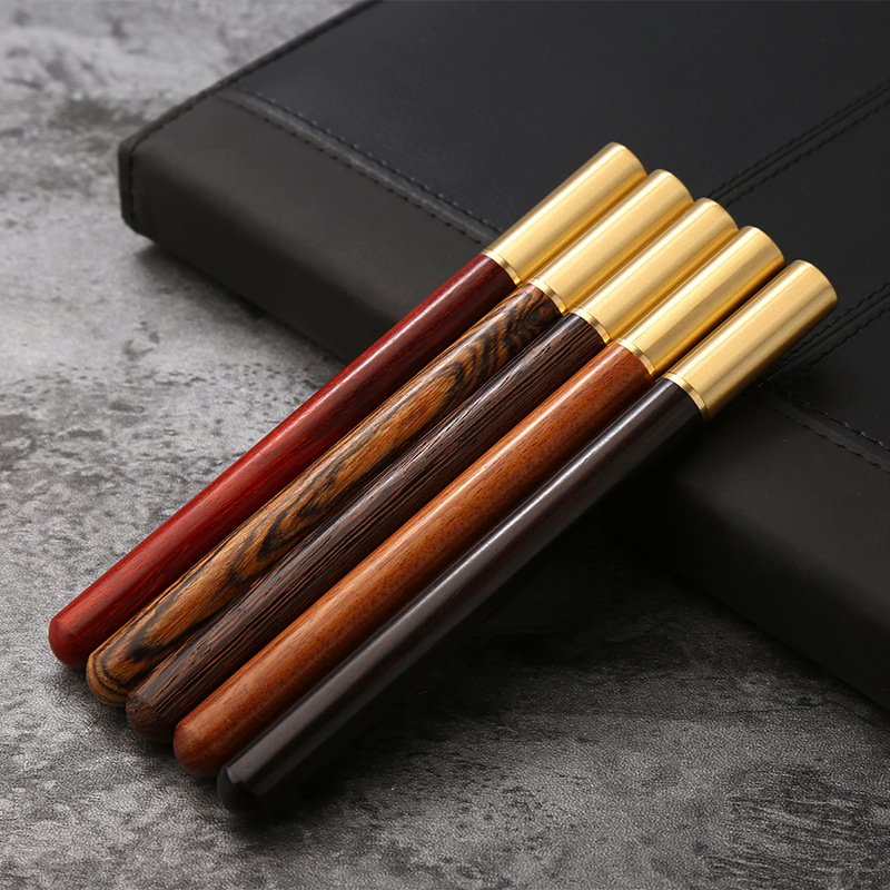 Hot Sale New Handmade Wooden Environmental Rosewood Maple Wood BallPoint Pen Gift Wooden Pen