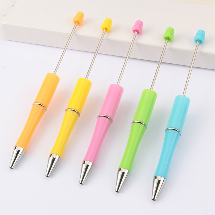 2024 new updated 106 colors beaded pens wholesale DIY bead pens direct factory supplies