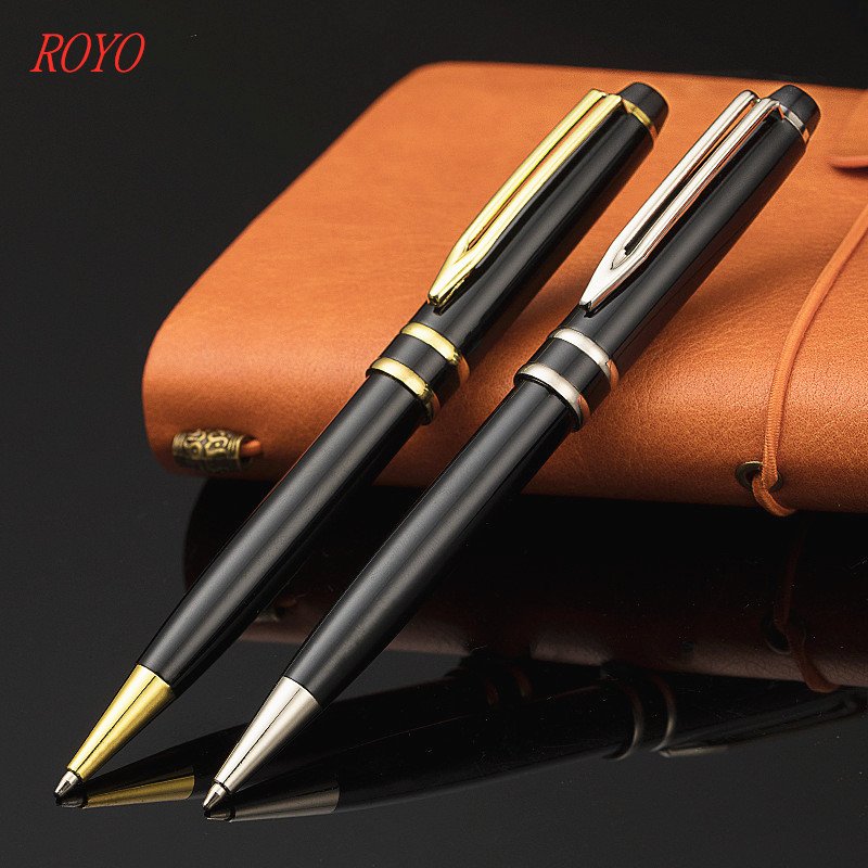 Metal Roller Ball Pens Vip Businessman Metal Ballpoint Pen Roller Pen Metal High Quality Custom Logo