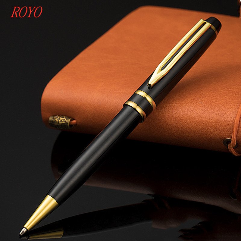 Metal Roller Ball Pens Vip Businessman Metal Ballpoint Pen Roller Pen Metal High Quality Custom Logo