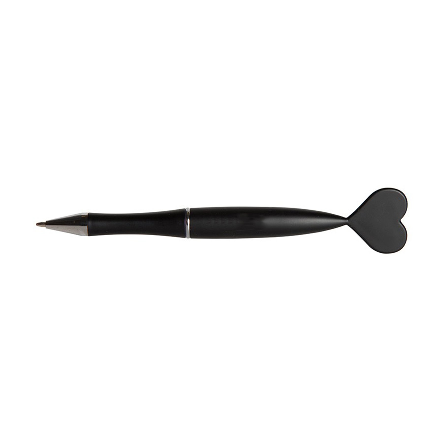 Custom Logo Printed Wholesale Heart Shaped Ballpoint Pen Creative Plastic Ball Pen Cute Twist Advertising Pen
