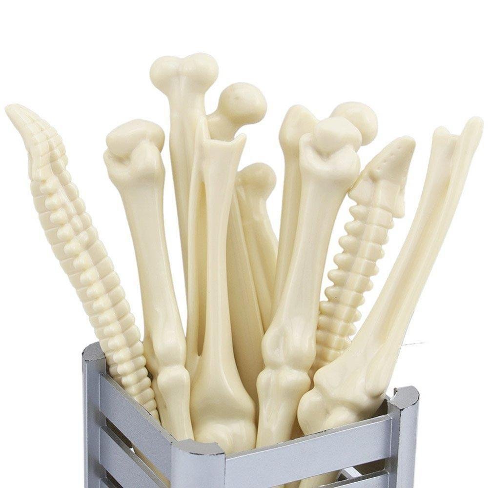 High Quality Novelty Bone Ballpoint Pens for School and Office