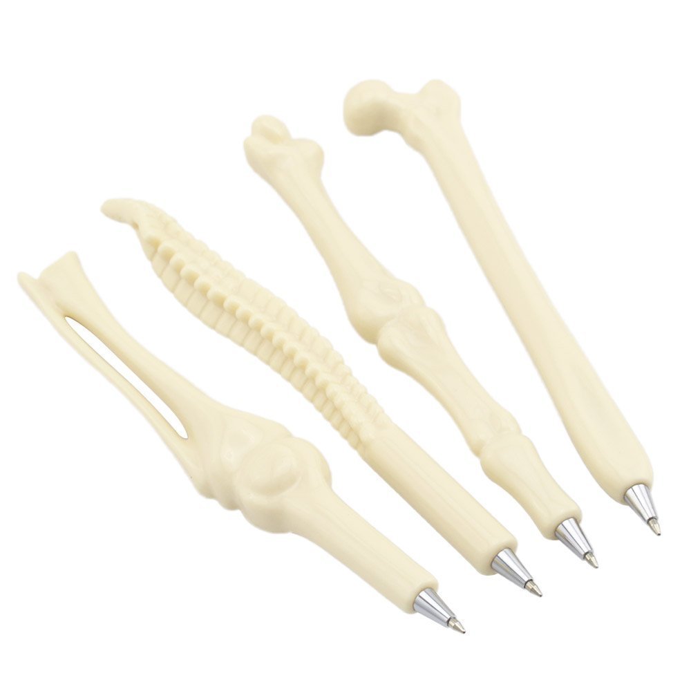 High Quality Novelty Bone Ballpoint Pens for School and Office