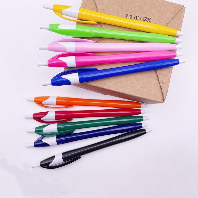 Customized Ballpoint pen click Pen for Advent Business Gift Cheap Price Personalized Printing Pen