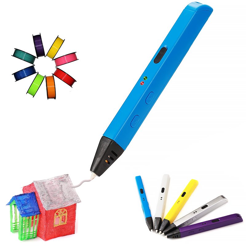 RP600A ODM Available Ballpoint Office & School Pen 0.6mm power AC/DC Adapter jer education diy 3d printer Pen wireless Plastic