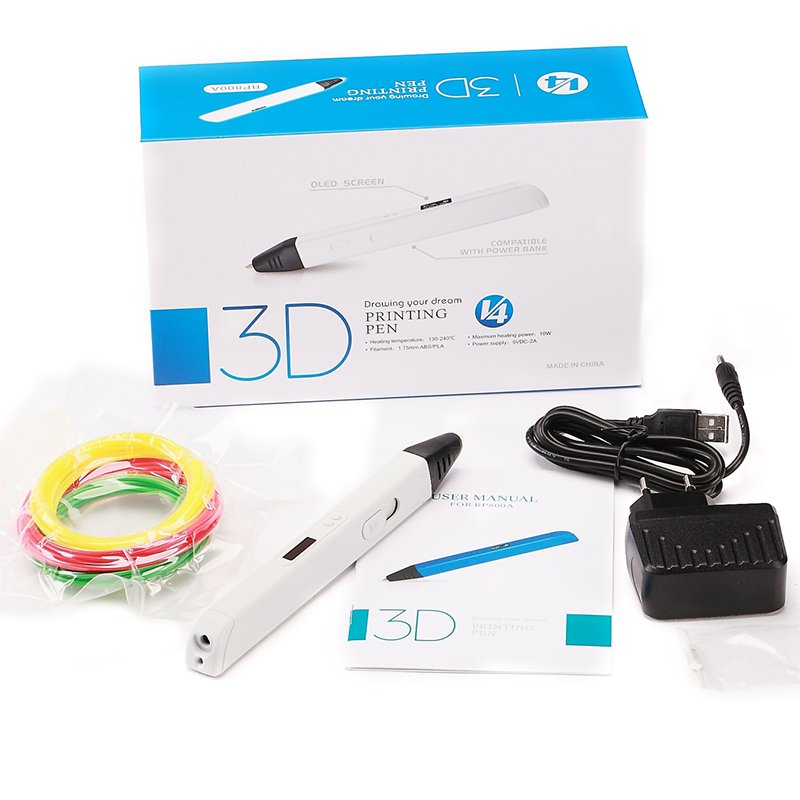 RP600A ODM Available Ballpoint Office & School Pen 0.6mm power AC/DC Adapter jer education diy 3d printer Pen wireless Plastic